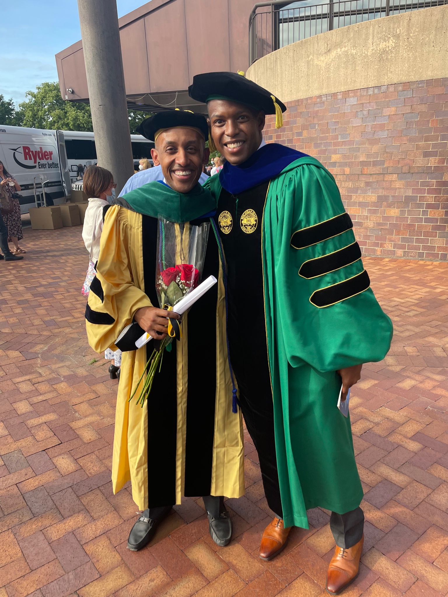 Dr. Debebe completes his M.D./Ph.D.