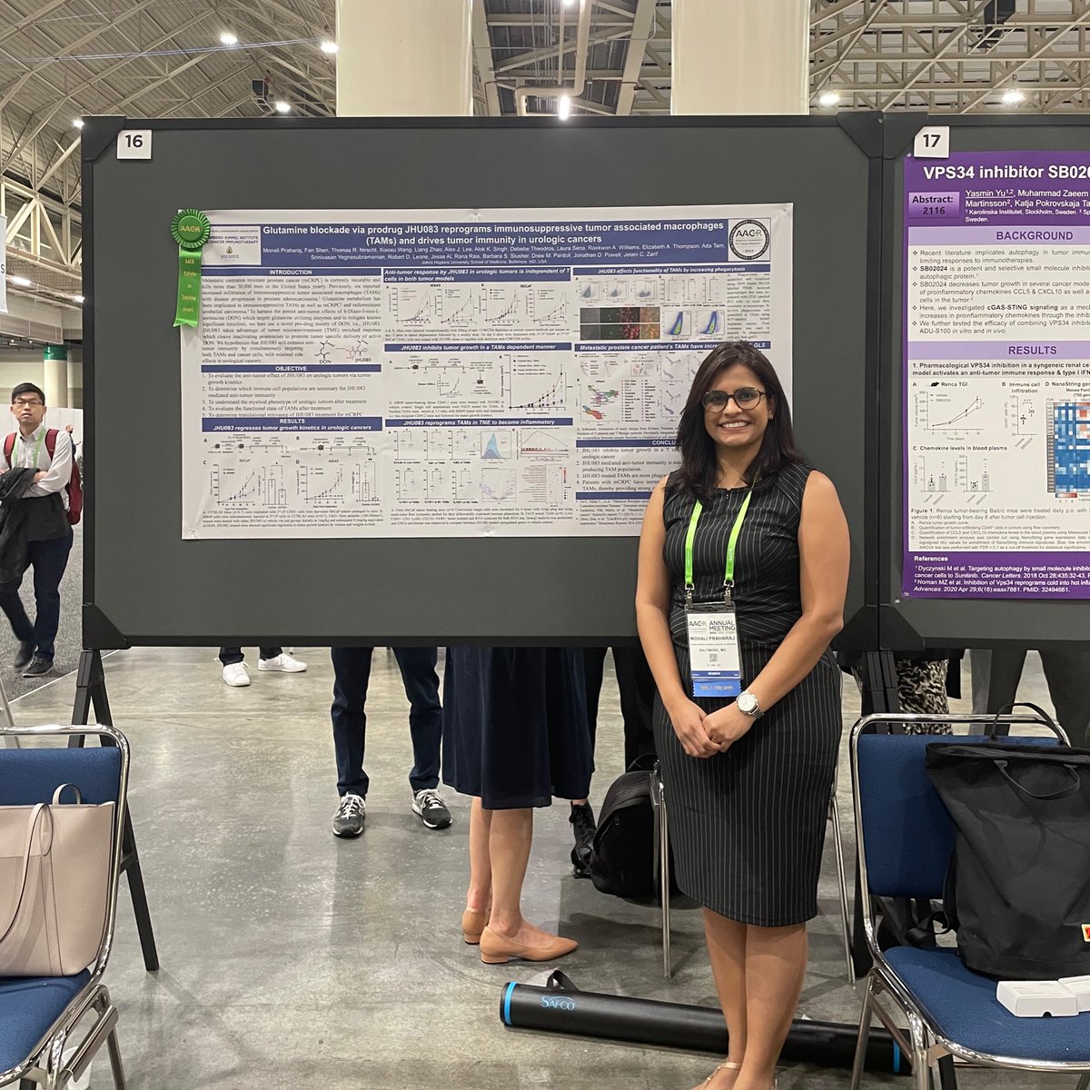 Monali Praharaj selected as a 2022 AACR Scholar